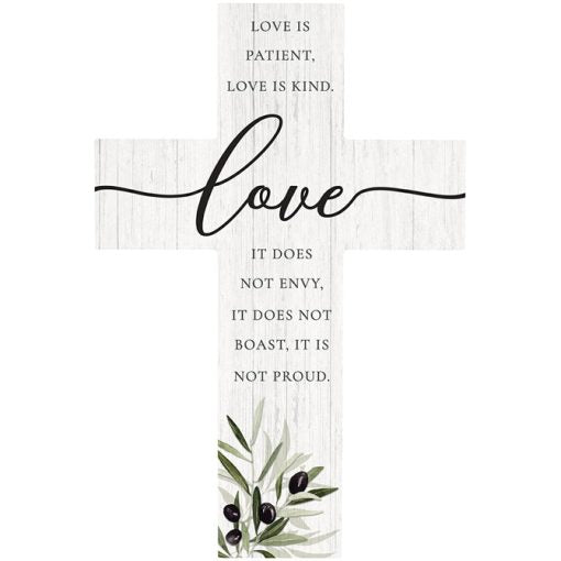 "Love" Wall Cross Decor