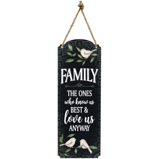 18" 'Family' Metal Wall Decor