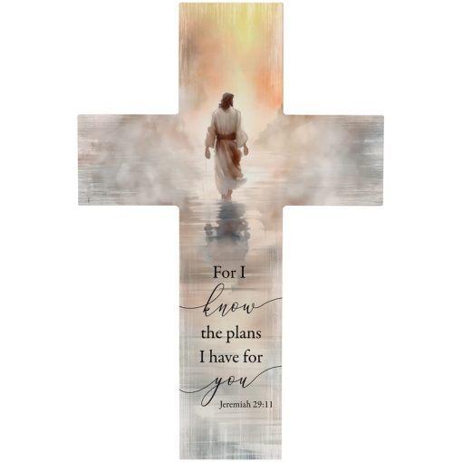 "For I Know the Plans I have for You" Wall Cross Decor