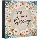 "A Blessing" Square Sitter Plaque