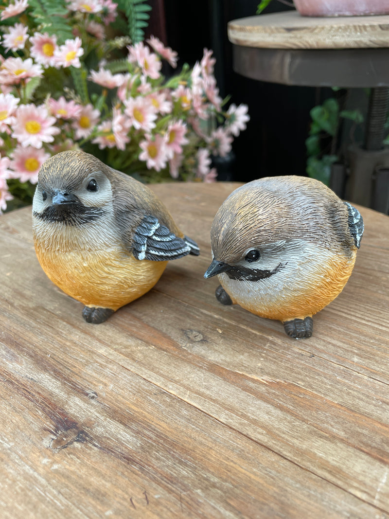 Yellow Woodland Bird Figurine