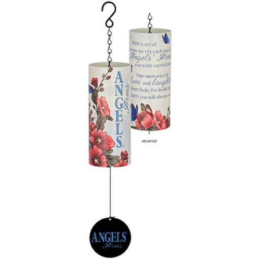 18" 'Angels' Arms' Cylinder Wind Chime