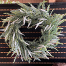 21" Astilbe and Grass Mix Twig Wreath