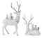 7-11" Deer with Forest Animals Figurines