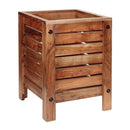 17-21" Slat Wood Planter