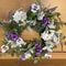 22" Pansy Blossom Mix Wreath