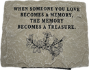 "Treasured Memory" Small Stone Plaque