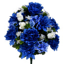 36 Stem Peony Blue Mix Grave Bush