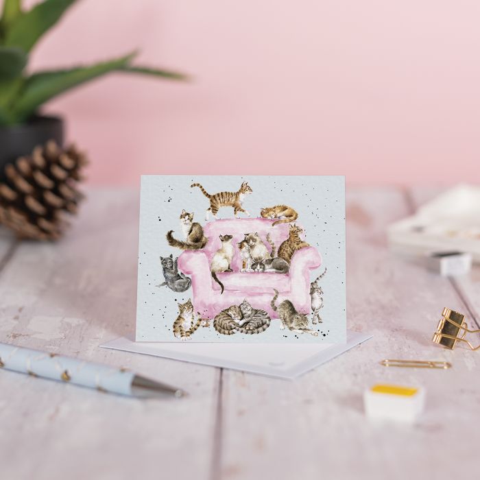 'Cattitdue' Cat Gift Enclosure Card