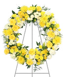 'Glorious Glow' Standing Wreath