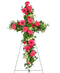 'Tender Cross' Standing Spray