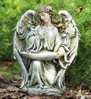 Kneeling Angel Birdfeeder