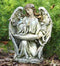 Kneeling Angel Birdfeeder